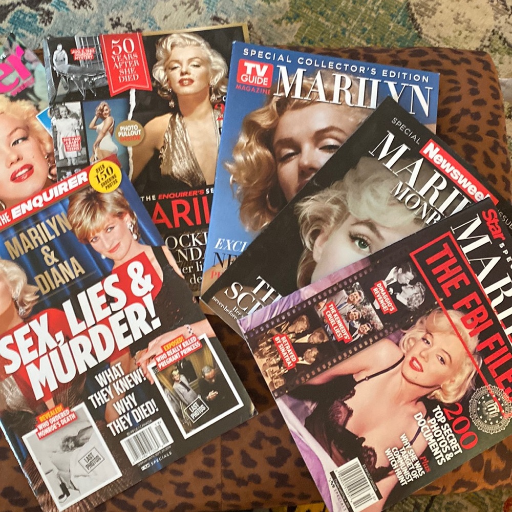 Marilyn Monroe Collector’s edition magazines